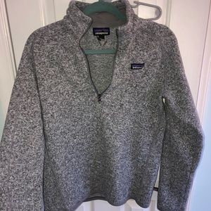 patagonia grey pullover